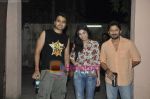 Jacky Bhagnani, Pooja Gupta, Arshad Warsi watch Tanu Weds Manu in Ketnav, bandra, Mumbai on 23rd Feb 2011.JPG